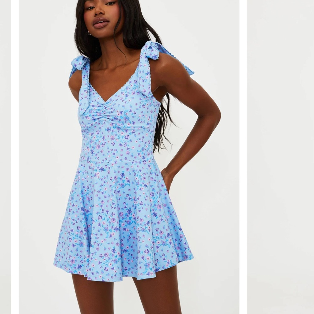 BNWT!! Beach riot pixie dress in iris petal